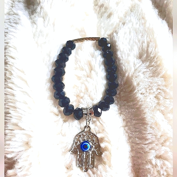 Jewelry - Evil Eye Palm Pendant Braclet  Hamsa Hand